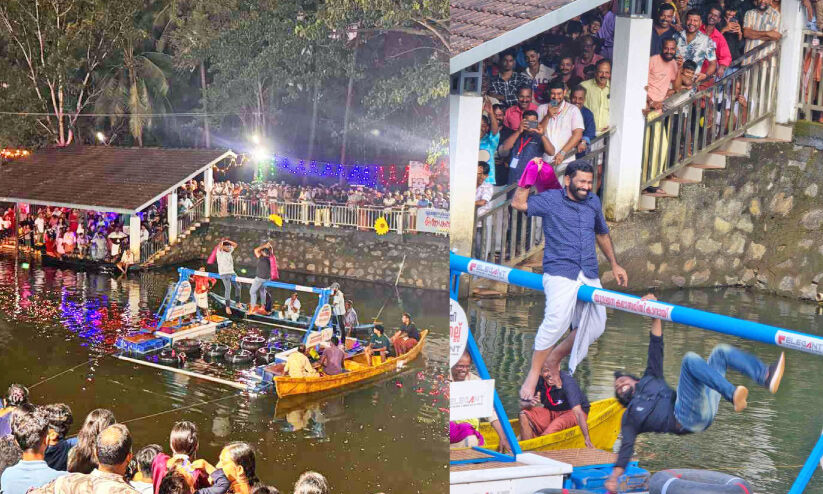 വണ്ണാത്തിപ്പുഴയുടെ ഓളപ്പരപ്പിൽ ആവേശത്തിരയിളക്കി ഓണത്തല്ല്