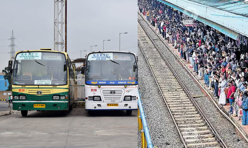 ഓ​ണ​ത്തി​ന് നാ​ട്ടി​ലെ​ത്താ​ൻ ബം​ഗ​ളൂ​രു മ​ല​യാ​ളി​ക​ൾ വി​യ​ർ​ക്കും