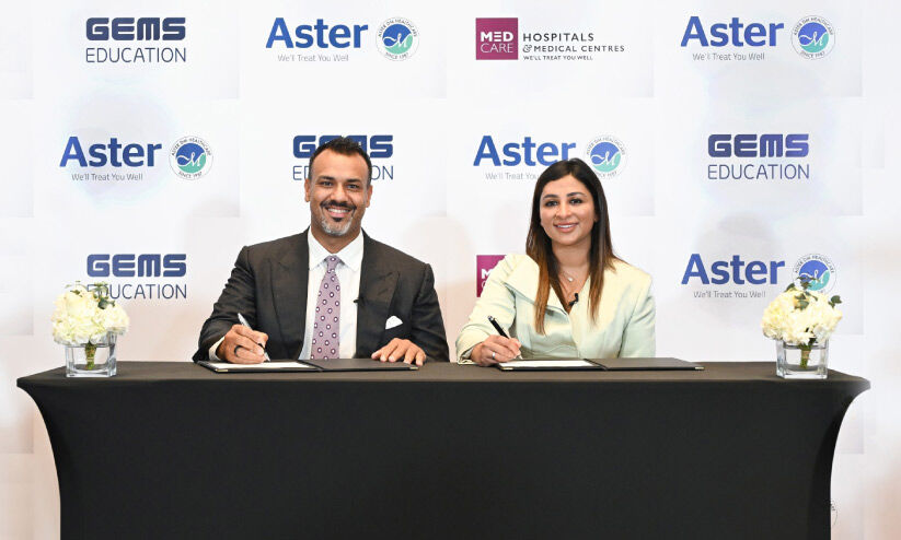 വിദ്യാർഥികളുടെ ആരോഗ്യം: ആസ്റ്ററും ജെംസ് എജുക്കേഷനും കൈകോർക്കുന്നു വിദ്യാർഥികളുടെ ആരോഗ്യം: ആസ്റ്ററും ജെംസ് എജുക്കേഷനും കൈകോർക്കുന്നു