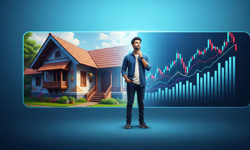 ഇന്ത്യയിൽ സമ്പന്നനാകാൻ വീട് വാങ്ങണോ അതോ സ്റ്റോക്ക് മാർക്കറ്റിൽ ഇൻവസ്റ്റ് ചെയ്യണോ? വിശദീകരിച്ച് സാമ്പത്തികവിദഗ്ധൻ ഇന്ത്യയിൽ സമ്പന്നനാകാൻ വീട് വാങ്ങണോ അതോ സ്റ്റോക്ക് മാർക്കറ്റിൽ ഇൻവസ്റ്റ് ചെയ്യണോ? വിശദീകരിച്ച് സാമ്പത്തികവിദഗ്ധൻ