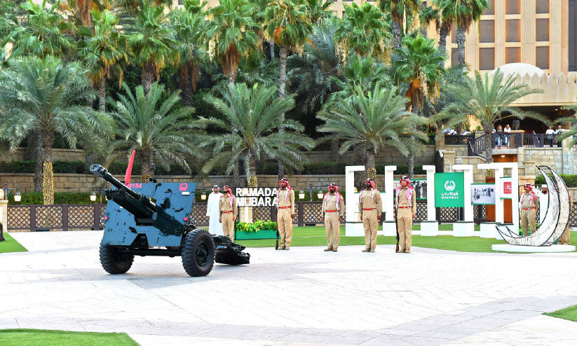 ദുബൈയിൽ റമദാൻ പീരങ്കികൾ ഏഴ് ഇടങ്ങളിൽ ദുബൈയിൽ റമദാൻ പീരങ്കികൾ ഏഴ് ഇടങ്ങളിൽ