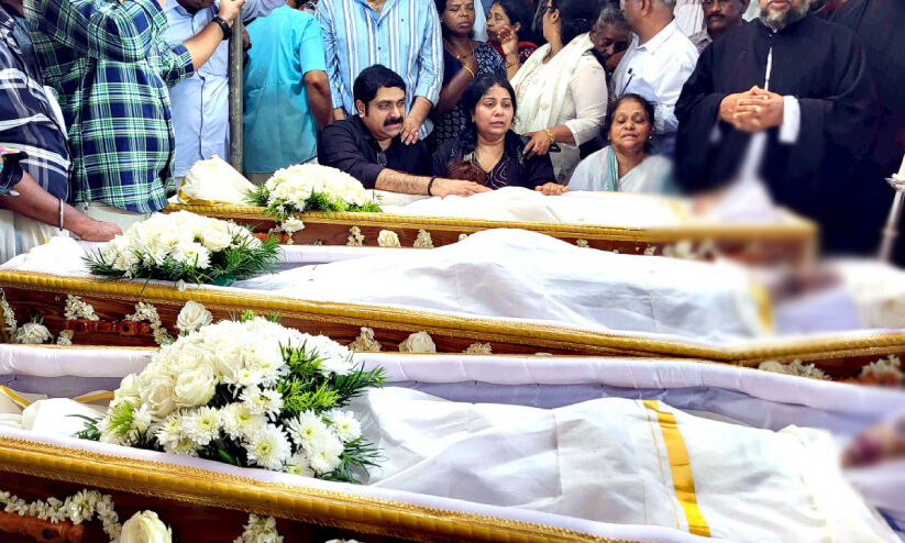 നാടിനെ തീരാദുഃഖത്തിലാക്കി പ്രിൻസും മക്കളും യാത്രയായി നാടിനെ തീരാദുഃഖത്തിലാക്കി പ്രിൻസും മക്കളും യാത്രയായി