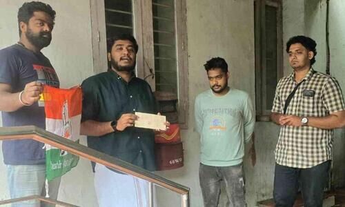 തെരഞ്ഞെടുപ്പ് കമീഷന് കത്തയച്ച് യൂത്ത് കോൺഗ്രസ് പ്രതിഷേധം തെരഞ്ഞെടുപ്പ് കമീഷന് കത്തയച്ച് യൂത്ത് കോൺഗ്രസ് പ്രതിഷേധം