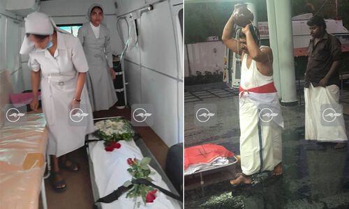 മഗ്‌രിബ് ബാങ്ക് മുഴങ്ങുമ്പോൾ സഫീർ താനിതുവരെ കാണാത്ത രാഖിക്കുവേണ്ടി വായ്ക്കരിയിട്ട് കൊള്ളിവെച്ച് ചിതയ്ക്ക് തീ കൊളുത്തുകയായിരുന്നു...