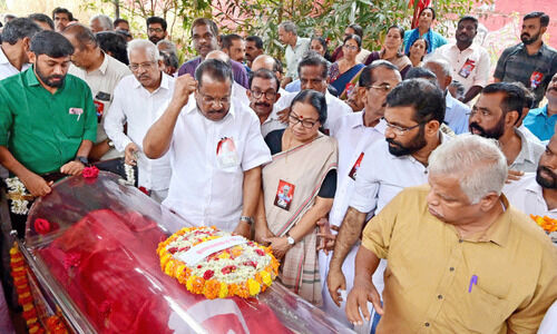 സഹനസമര ഭരിതം ഒ.വിയുടെ ജീവിതം