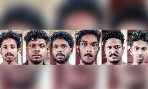 സംസ്കാര ചടങ്ങിൽ മദ്യലഹരിയിൽ അഴിഞ്ഞാടിയ ആറംഗ സംഘം അറസ്റ്റിൽ