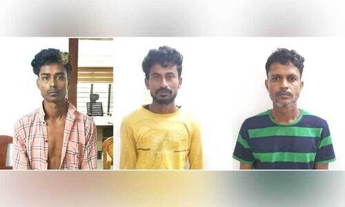 ബി.എസ്.എൻ.എൽ കേബിൾ മോഷ്ടിച്ച മൂന്നുപേർ അറസ്റ്റിൽ