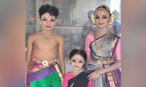 ഈശ്വരൻ ആഗ്രഹിച്ചു; അഞ്ജലിയും ആര്യനും ചിലങ്കയണിഞ്ഞു