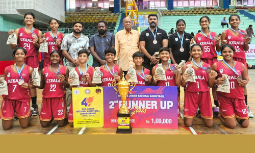 49-ാമത് സബ് ജൂനിയർ ദേശീയ ബാസ്കറ്റ്ബോൾ ചാമ്പ്യൻഷിപ്പ്: കേരള പെൺകുട്ടികൾക്കു വെങ്കലം
