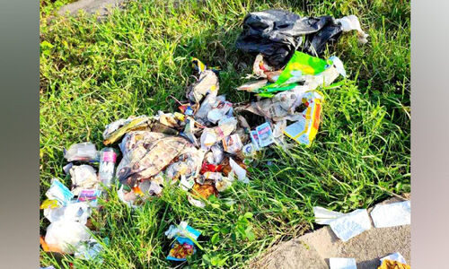 മാലിന്യം ‘വലിച്ചെറിഞ്ഞ്’ റെയിൽവേ