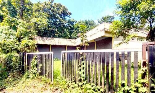 എടത്തനാട്ടുകര വനിത വ്യവസായ കോംപ്ലക്സ് കാടുകയറി നശിക്കുന്നു എടത്തനാട്ടുകര വനിത വ്യവസായ കോംപ്ലക്സ് കാടുകയറി നശിക്കുന്നു