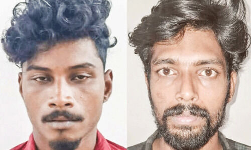 റബർഷീറ്റ് മോഷണം: രണ്ടുപേർ അറസ്റ്റിൽ