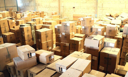 റാ​സ​ല്‍ഖൈ​മ​യി​ല്‍ വ്യാ​ജ ഉ​ൽ​പ​ന്ന​ങ്ങ​ളു​ടെ വ​ന്‍ ശേ​ഖ​രം പി​ടി​കൂ​ടി