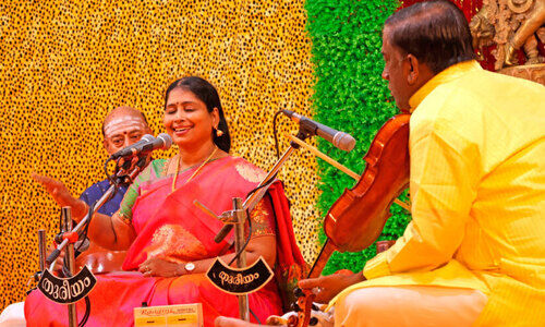 തുരീയം വേദിക്ക് ധന്യത പകർന്ന് പാട്ടിന്റെ മുഖശ്രീ