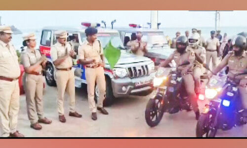 കന്യാകുമാരിയിൽ പൊലീസിന്‍റെ ‘ടൂറിസ്റ്റ് പട്രോളിങ്​’