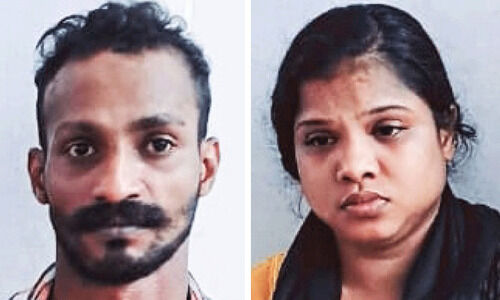 കിടപ്പ്​ മുറിയിൽ 18 കിലോഗ്രാം കഞ്ചാവ്​; ദമ്പതികൾ പിടിയിൽ