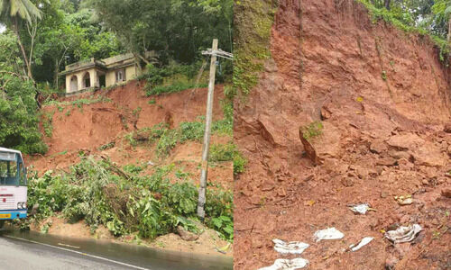 നാടെങ്ങും മണ്ണിടിച്ചിൽ ഭീഷണി