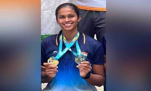 ഏ​ഷ്യ​ൻ റോ​വി​ങ് ഇ​ൻ​ഡോ​ർ ചാ​മ്പ്യ​ൻ​ഷി​പ്; സു​വ​ർ​ണ​നേ​ട്ട​ത്തി​ൽ ഗൗ​രി​ന​ന്ദ