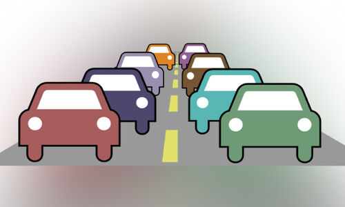 ഗതാഗതക്കുരുക്കിൽ എരുമേലി നിശ്ചലം