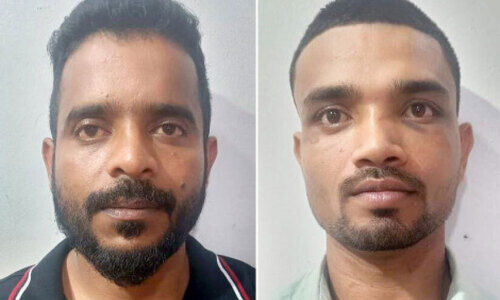 യുവാവിനെയും ഭാര്യയെയും മർദിച്ചവർ പിടിയിൽ യുവാവിനെയും ഭാര്യയെയും മർദിച്ചവർ പിടിയിൽ