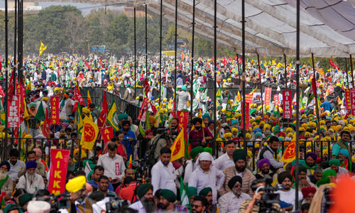 രാജ്യവ്യാപക പ്രക്ഷോഭ ആഹ്വാനവുമായി ഡൽഹിയിൽ കർഷക മഹാപഞ്ചായത്ത് രാജ്യവ്യാപക പ്രക്ഷോഭ ആഹ്വാനവുമായി ഡൽഹിയിൽ കർഷക മഹാപഞ്ചായത്ത്