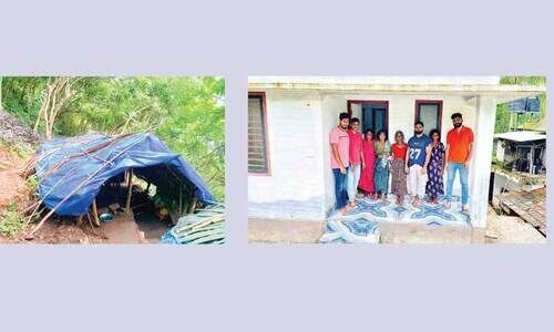 ചീനിക്കപ്പാറയിലെ ആദിവാസികൾ ഇനി സ്വപ്നവീട്ടിൽ അന്തിയുറങ്ങും ചീനിക്കപ്പാറയിലെ ആദിവാസികൾ ഇനി സ്വപ്നവീട്ടിൽ അന്തിയുറങ്ങും