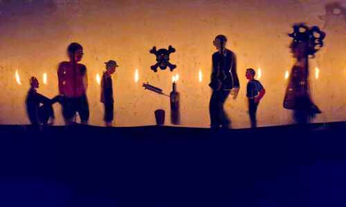 ല​ഹ​രി​ക്കെ​തി​രെ ന​ന്മ​യു​ടെ ചു​വ​ടു​വെ​ച്ച് തോ​ൽ​പ്പാ​വ​ക​ൾ