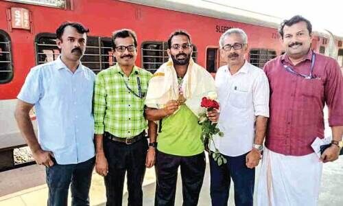 ദേശീയ മാസ്റ്റേഴ്സ് മീറ്റ്; ജൂഡോയിൽ സ്വർണത്തിളക്കവുമായി കണ്ണൻ