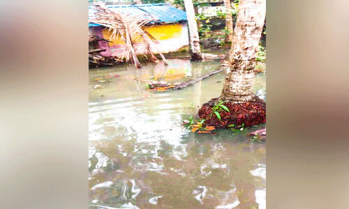 മാണിക്കവിളാകത്ത്​ വെള്ളക്കെട്ട​് ; എഴുപതോളം കുടുംബങ്ങള്‍ ദുരിതത്തിൽ