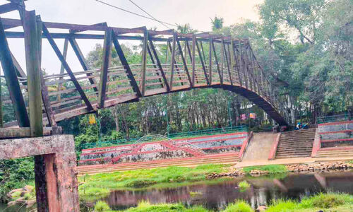സംരക്ഷണം ഇല്ല; പകൽക്കുറി തൂക്കുപാലം യാത്രക്കാർക്ക് ഭീഷണി സംരക്ഷണം ഇല്ല; പകൽക്കുറി തൂക്കുപാലം യാത്രക്കാർക്ക് ഭീഷണി