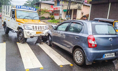 അപകടം പതിവായി പഴയിടം കോസ്വേ അപകടം പതിവായി പഴയിടം കോസ്വേ