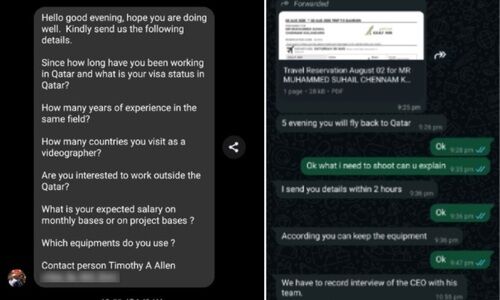 ബഹ്റൈനിൽ ഖത്തർ പ്രവാസികളായ മലയാളി ഫോട്ടോഗ്രാഫർമാർ കബളിപ്പിക്കപ്പെട്ടതായി പരാതി