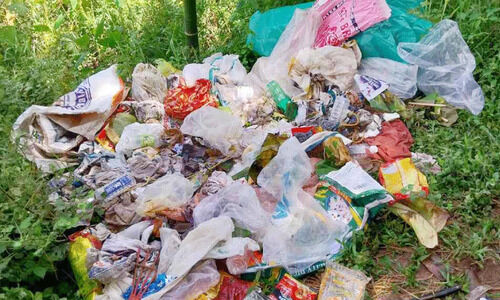 നാ​ട്ടു​കാ​ർ ഇ​ട​പെ​ട്ടു; മാ​ലി​ന്യം ത​ള്ളി​യ​യാ​ളെ പി​ടി​കൂ​ടി