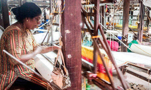 ഉടുത്തൊരുങ്ങി ചേന്ദമംഗലം കൈത്തറി