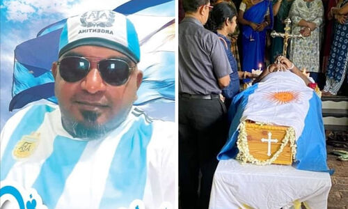 ‘മെസ്സീ, നിങ്ങൾ ആ ഗോൾ നേടുമ്പോൾ റമിൽ തുവ്വൂരിലെ വീട്ടിൽ അർജന്റീന പതാക പുതച്ച് നിത്യനിദ്രതയിലായിരുന്നു...’