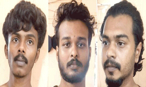 കടമ്പഴിപ്പുറത്ത് രണ്ടുപേർക്ക് വെട്ടേറ്റ സംഭവം: മൂന്നുപേർ കൂടി അറസ്റ്റിൽ കടമ്പഴിപ്പുറത്ത് രണ്ടുപേർക്ക് വെട്ടേറ്റ സംഭവം: മൂന്നുപേർ കൂടി അറസ്റ്റിൽ