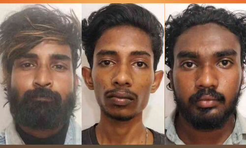 കെ.എസ്.ആർ.ടി.സി ഡ്രൈവറെയും യാത്രക്കാരെയും ആക്രമിച്ച കേസിൽ മൂന്നുപേർ അറസ്റ്റിൽ കെ.എസ്.ആർ.ടി.സി ഡ്രൈവറെയും യാത്രക്കാരെയും ആക്രമിച്ച കേസിൽ മൂന്നുപേർ അറസ്റ്റിൽ