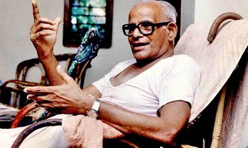 ഇ​ന്ന് മ​ഹാ​ക​വി ഒ​ള​പ്പ​മ​ണ്ണ​യു​ടെ ജ​ന്മ​ശ​താ​ബ്ദി ദി​നം; ക​വി​ത​യി​ലെ ഒ​റ്റ​യാ​ൻ