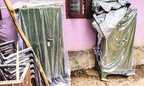 പുതിയ കെട്ടിടം പണി തീർന്നിട്ടും വാടകക്കെട്ടിടത്തിൽ;  വീർപ്പുമുട്ടി അംഗൻവാടി കുരുന്നുകൾ