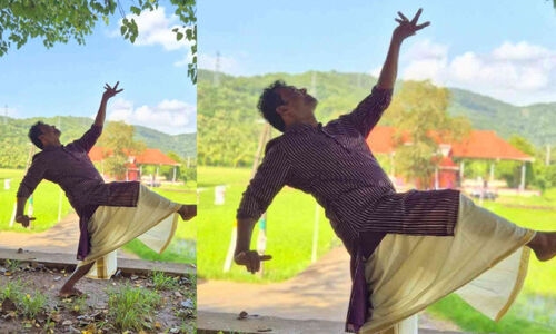 ക​ലാ​മ​ണ്ഡ​ല​ത്തി​ൽ ഭ​ര​ത​നാ​ട്യം പ​ഠി​ക്കാ​ൻ ആ​ദ്യ​മാ​യി ആ​ൺ​കു​ട്ടി