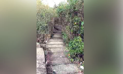 നാശോന്മുഖമായി വൈക്കം കായലോര ബീച്ച് നാശോന്മുഖമായി വൈക്കം കായലോര ബീച്ച്