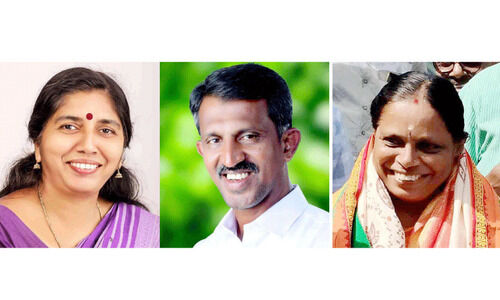 തദ്ദേശ ഉപതെരഞ്ഞെടുപ്പ്: നാട്ടികയിലും ചൊവ്വന്നൂരിലും കോൺഗ്രസ്; കൊടുങ്ങല്ലൂർ നിലനിർത്തി ബി.ജെ.പി തദ്ദേശ ഉപതെരഞ്ഞെടുപ്പ്: നാട്ടികയിലും ചൊവ്വന്നൂരിലും കോൺഗ്രസ്; കൊടുങ്ങല്ലൂർ നിലനിർത്തി ബി.ജെ.പി