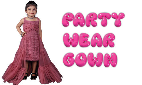 കുട്ടികളെ സുന്ദരികളാക്കും മനോഹര പാർട്ടി ഗൗൺ