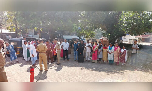 അഗ്​നിരക്ഷ പരിശീലനം നൽകി