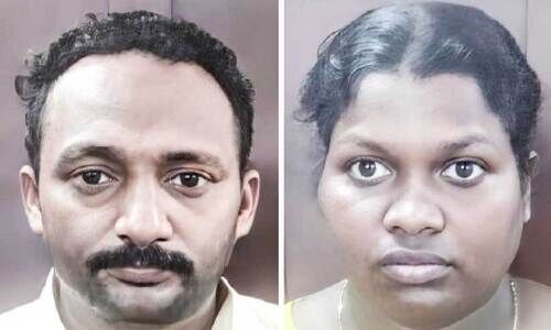 മുക്കുപണ്ടം പണയംവെച്ച് തട്ടിപ്പ്; രണ്ടുപേർ പിടിയില്‍