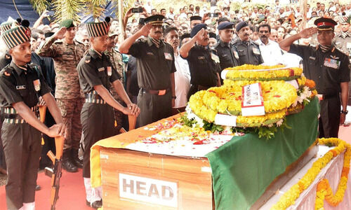 മഞ്ഞുപൊതിഞ്ഞ്​ 56 വർഷം, ഇനി മണ്ണോട്​ ചേർന്ന്​ അന്ത്യനിദ്ര; യുവ സൈനികൻ തോമസ് ചെറിയാന്​ നാടിന്‍റെ വിട