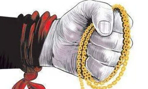 പ​ട്ടാ​പ്പക​ൽ വീ​ട്ട​മ്മ​യെ ആ​ക്ര​മി​ച്ച്​ ര​ണ്ട​ര പ​വ​ന്റെ മാ​ല ക​വ​ർ​ന്നു