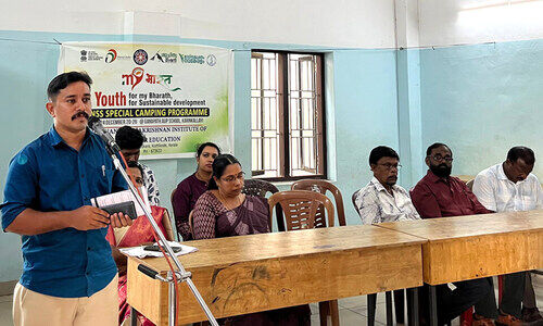 ഭവൻസ് രാമകൃഷ്ണൻ ഇൻസ്റ്റിറ്റ്യൂട്ട് എൻ.എസ്.എസ് ക്യാമ്പ്