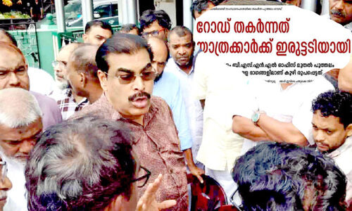 എ​ട​വ​ണ്ണ-​കൊ​യി​ലാ​ണ്ടി സം​സ്ഥാ​ന​പാ​ത​യി​ലെ പു​ത്ത​ല​ത്തെ ഗ​താ​ഗ​ത​ക്കു​രു​ക്ക് പ​രി​ഹ​രി​ക്കാ​ൻ എം.​എ​ൽ.​എ​യു​ടെ ഇ​ട​പെ​ട​ൽ