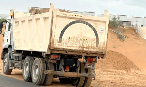 രേഖകളില്ലാതെ സർവിസ് നടത്തിയ അന്യ സംസ്ഥാന ചരക്ക് ലോറി പിടികൂടി; 54,000 രൂപ പിഴയിട്ടു